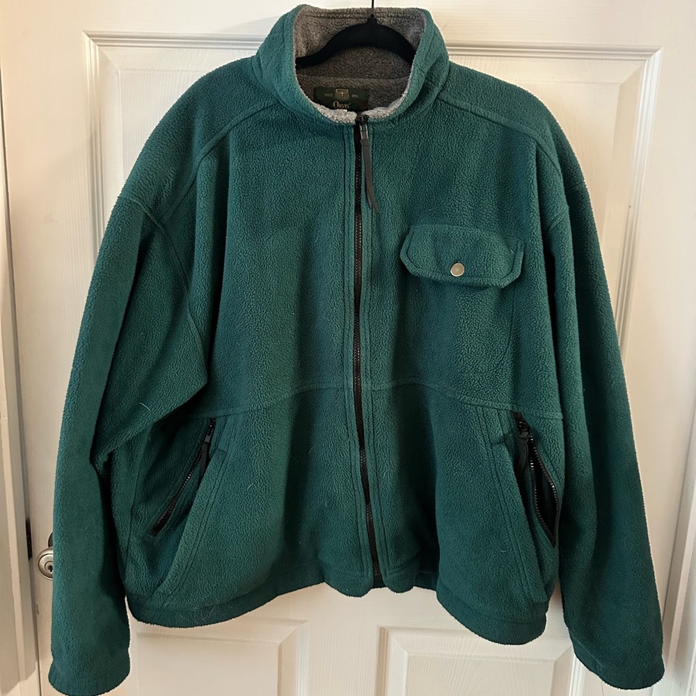 Orvis Green Fleece Jacket